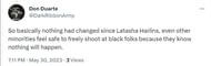 A comment reacting to the news (Image via Twitter)